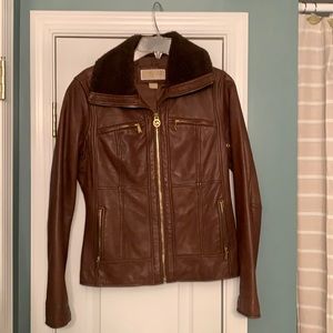 Michael kors leather Jacket